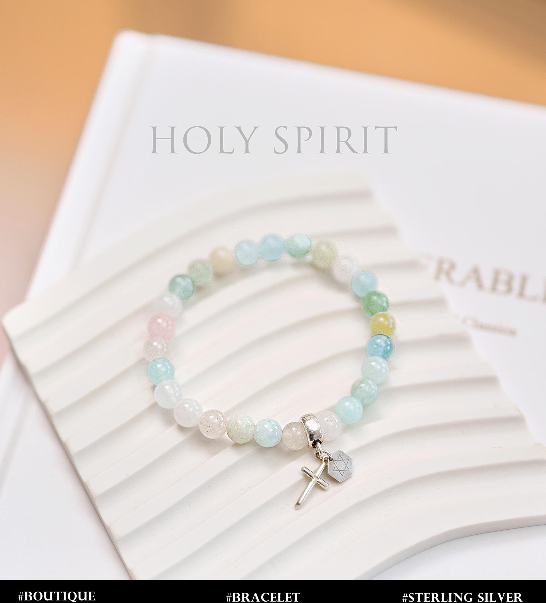 ✝️水晶飾品福音手環| LILI JAN 小白鞋形象概念店